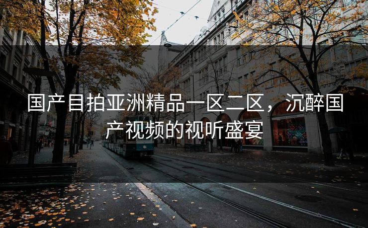 国产目拍亚洲精品一区二区，沉醉国产视频的视听盛宴