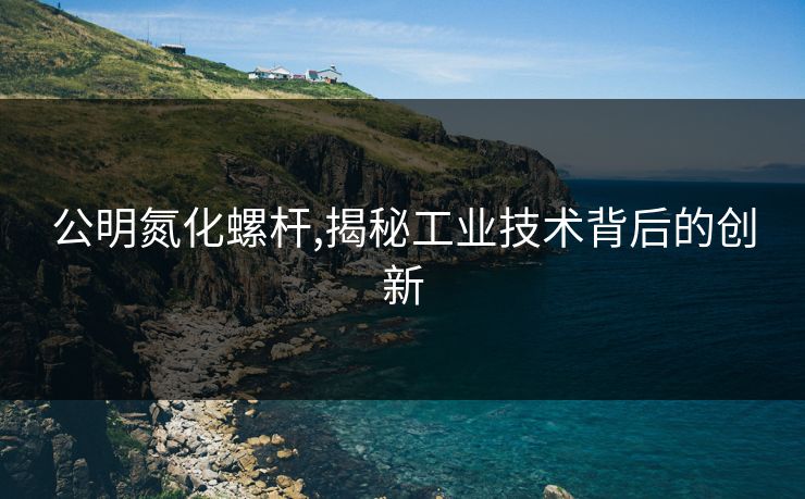 公明氮化螺杆,揭秘工业技术背后的创新 公明氮化螺杆,揭秘工业技术背后的创新